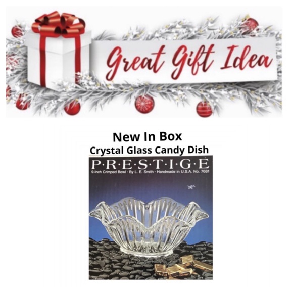 Glass Bowl new in box. by: EL Smith USA - Picture 1 of 6